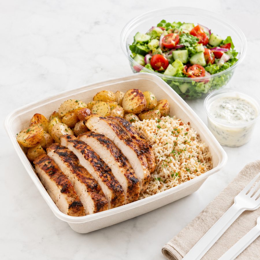 Cooked kosher takeout and catering