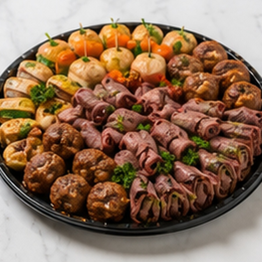 Finger Food Plater (14" Inch )