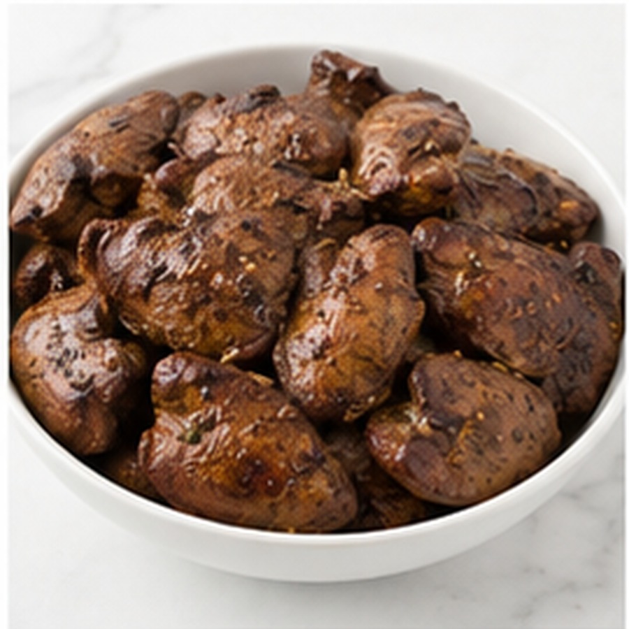CHICKEN LIVER "WELL DONE"