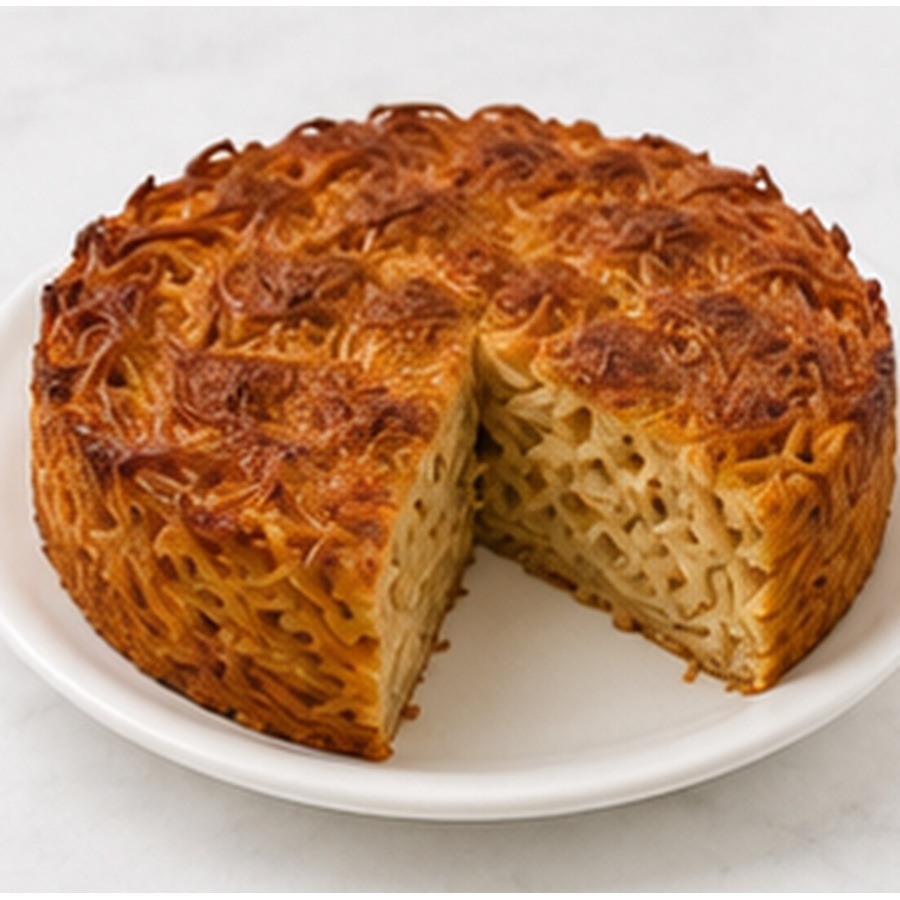 ROUND SWEET LUKSHEN KUGEL - ROUND