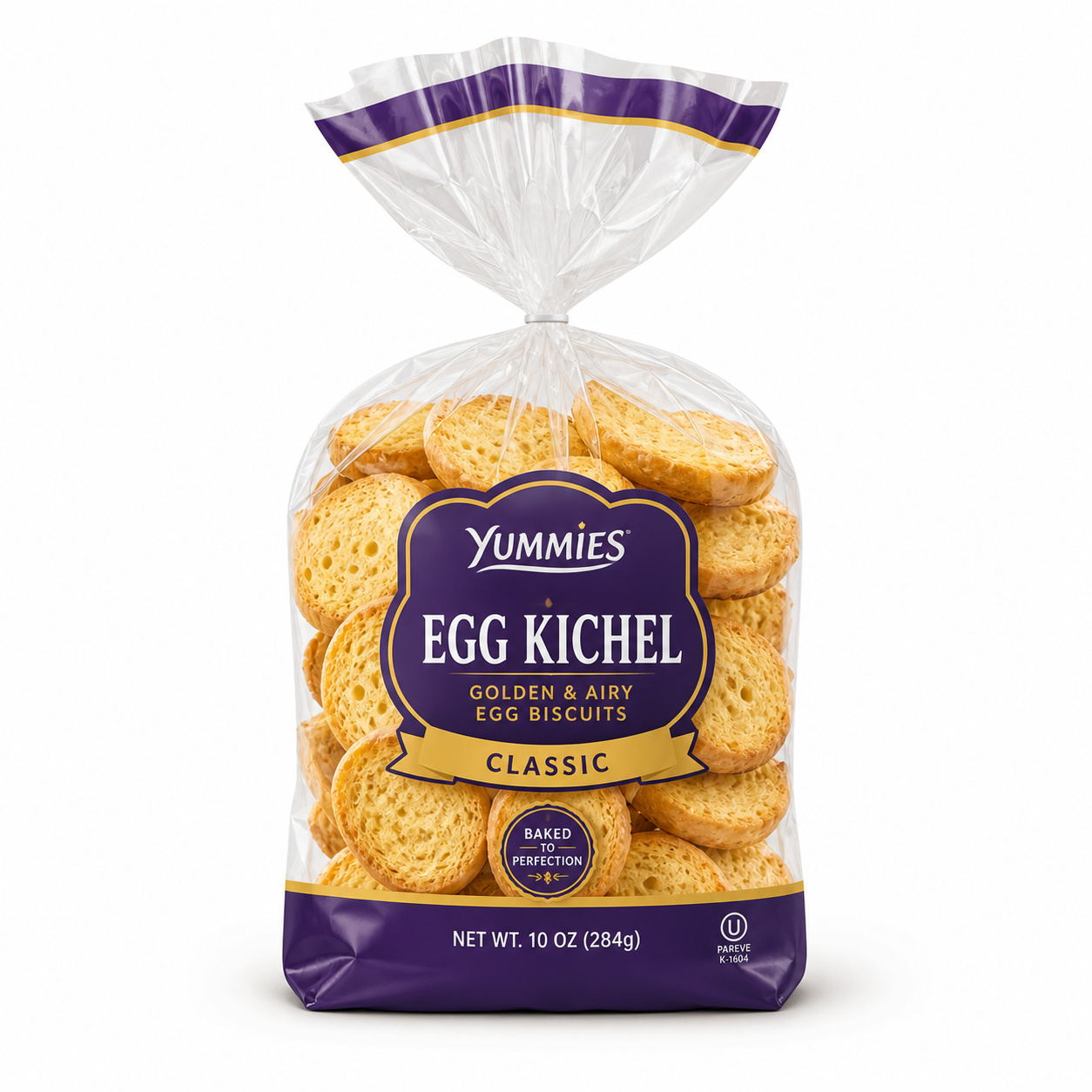 YUMMIES EGG KICHEL BIG (10oz)