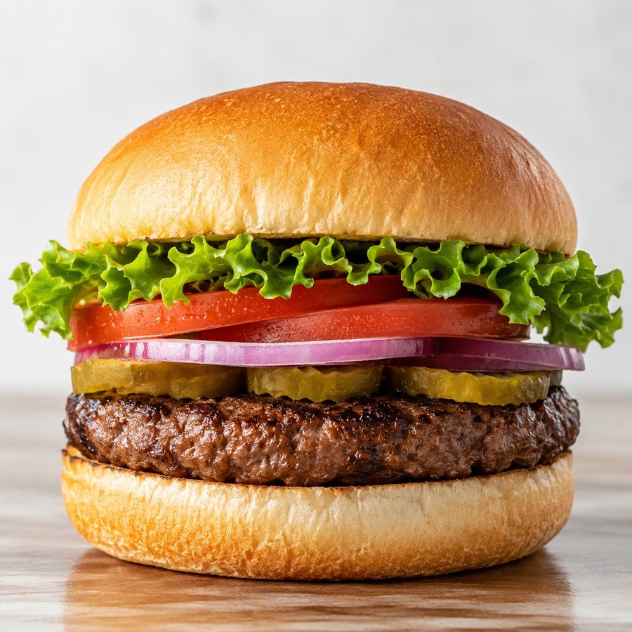 BEEF BURGER SANDWICH