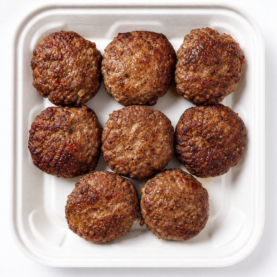 BEEF SLIDERS "SPICED" 8