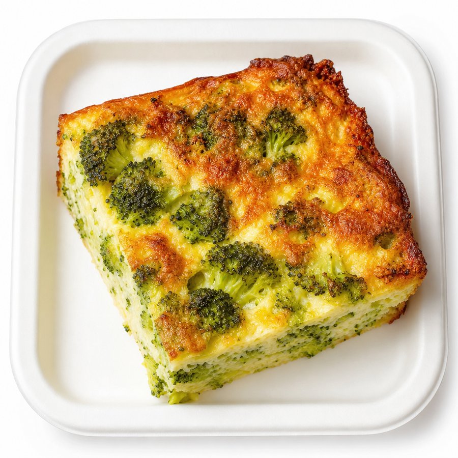 BROCCOLI KUGEL TRAY SLICE