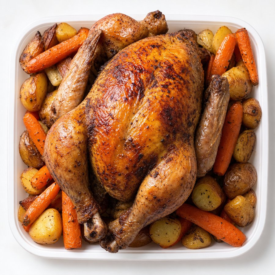 Chicken Capon Veg