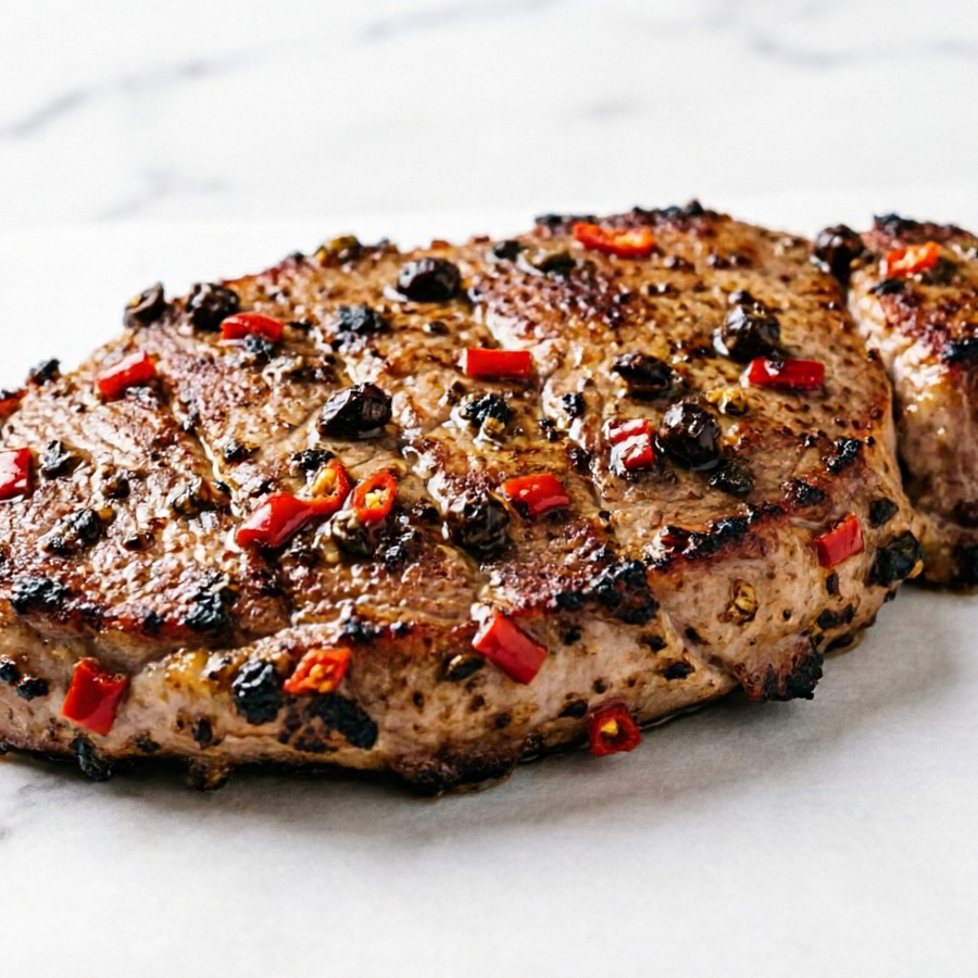 UPGRADE chicken pepper steak FSM