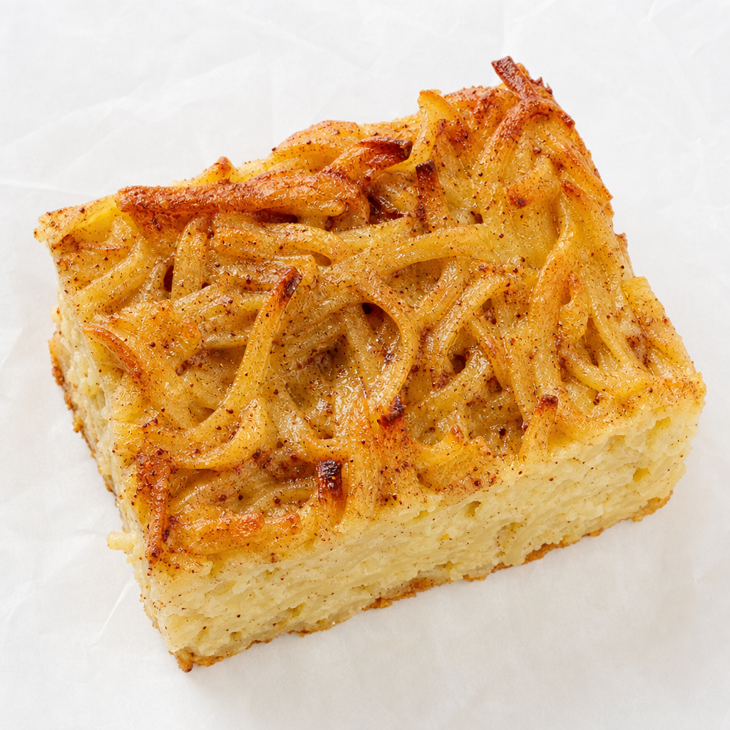 Cinnamon Lukshen Kugel Med